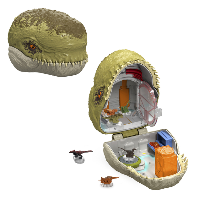 Jurassic World Micro Adventure Playset With 6 Figures