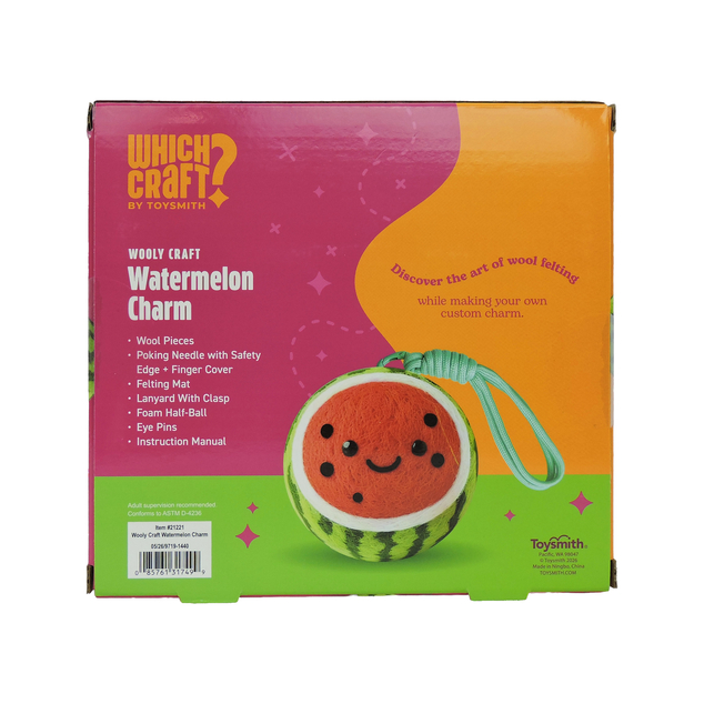 Wooly Craft Watermelon Charm
