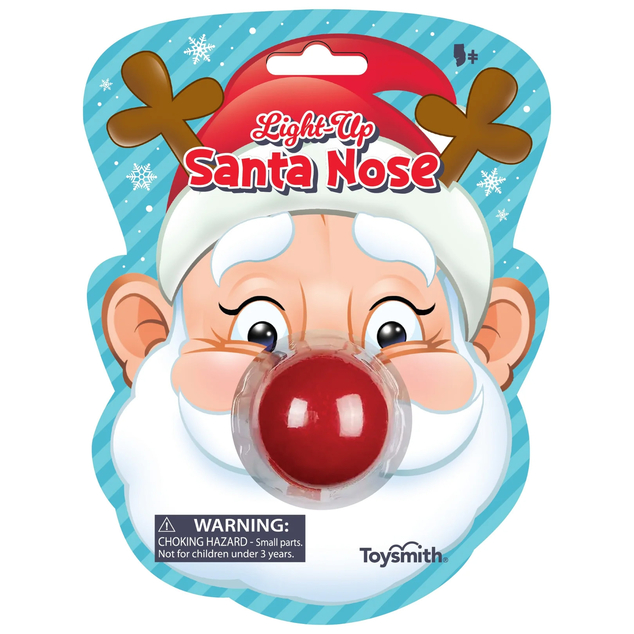 Light Up Santa Nose