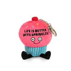 Life is Better With Sprinkles Cupcake Plush BagCha