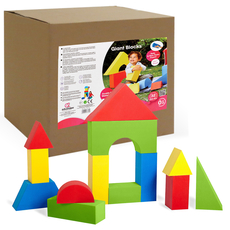 Colour Edu-Blocks, Giant, 32 pcs  - Special Order