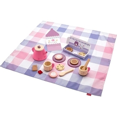 Wooden Pretend Play Picnic Tea Set