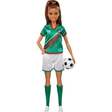 Soccer Doll 4 (Barbie Green Shirt)