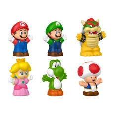 Little People Super Mario Figure 6-Pack