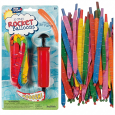 20 Rocket Balloons Set