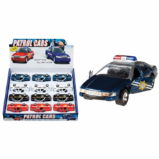 Pull Back Patrol Cars