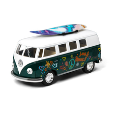 1962 Volkswagen Classical Bus w/ surfboard