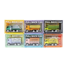 Alloy Alley Lrg. Metallic Truck in Container Box Asst