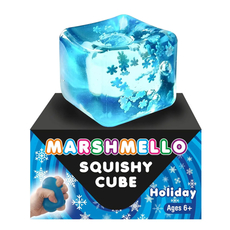 Marshmello Squishy Holiday Cube